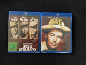 2 Classic Westerns Shane 1952 (Blu-ray 2013) Alan Ladd and Rio Bravo - Picture 1 of 6