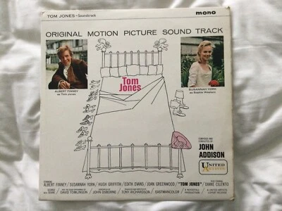 TOM JONES OST 1963 LP MONO LAMINATED FLIPBACK ULP1062 JOHN ADDISON FREE UK POST  - Image 1 of 4