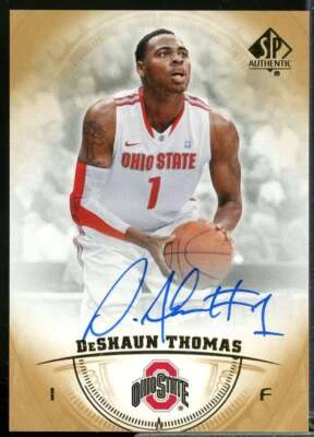 Deshaun Thomas C Rookie Card 2013-14 SP Authentic Autographs #40  - Image 1 of 2