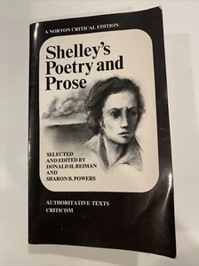 Shelley's Poetry and Prose Norton Critical Edition Donald Reiman/Sharon Powers - Picture 1 of 6
