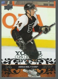 Andreas Nodl 2008-09 Upper Deck YG RC Card# 483