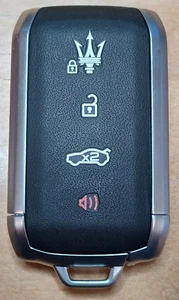 Mint Condition GENUINE OEM 2023-2026 MASERATI 4 BTN SMART KEY REMOTE KR5M18F1 - Picture 1 of 5