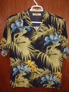 Men's Tommy Bahama Silk Dress Casual Shirt Size Large - Picture 1 of 1