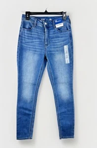 Pantalones de mezclilla para mujer Old Navy tiro alto Wow súper ajustados talla 8 cortos NET - Imagen 1 de 11