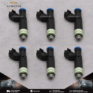 6 piezas nuevos inyectores de combustible para Ford Freestar 2006-2007 3,9 L 4,2 L V6 6F2E-CA - Imagen 1 de 5