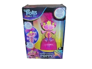 DreamWorks Trolls World Tour Cantando y Bailando Música de Amapola Película de Disney ~NUEVO - Imagen 1 de 5