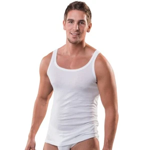 Ropa interior funcional para hombre camisa interior sin mangas camiseta para hombre HERMKO 63000 - Imagen 1 de 14