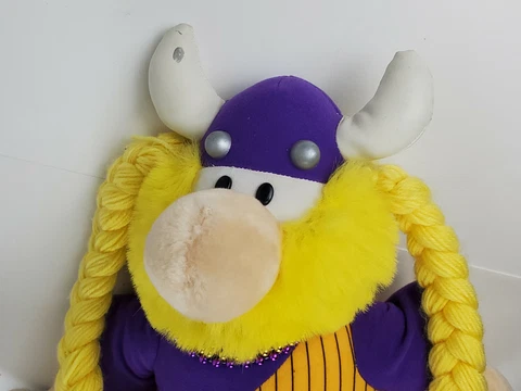 Minnesota Vikings 19" Tall Plush Mascot Stuffed Animal Ragnar NFL X-Large Cover