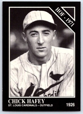 1991 Conlon Collection TSN Chick Hafey St. Louis Cardinals #33 - Image 1 of 2