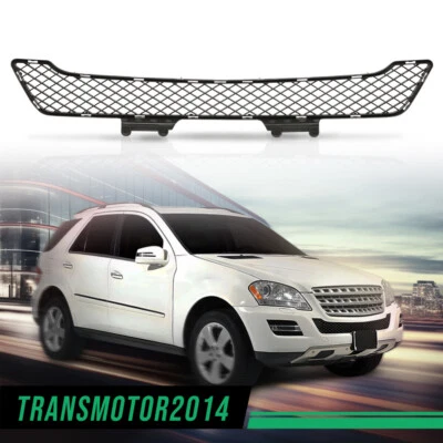 Fit For 2009-2011 Mercedes Benz ML350 2009 ML320 Center Textured Bumper Grille - Image 1 of 4