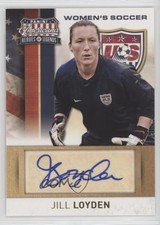 2012 Panini Americana Heroes & Legends Signatures /159 Jill Loyden #12 Auto