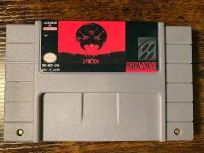 Super Metroid Z Factor SNES 16-Bit Rom Game Cart USA NTSC English - Image 1 of 4