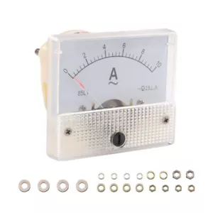 Analog Panel amp Meter Voltmeter Gauge GB/T7676-98 DC 0-30V/50V 0-5A/10A - Bild 1 von 34