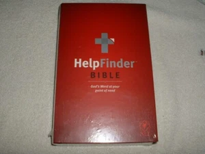 Help Finder Bible New Living Translation Red Letter Edition New & Sealed HC - Imagen 1 de 2