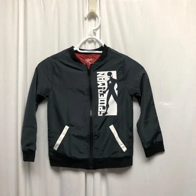 Chaqueta Marvel Spider-Man Niños Talla Pequeña Negro Rojo Forro Cremallera Completa NUEVA Foto 1 de 4