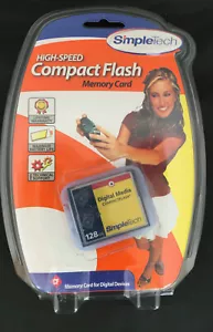 SimpleTech 128MB CompactFlash Card - VGC (STI-CF/128) - Picture 1 of 2