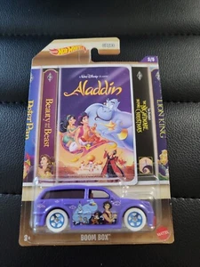 2022 Hot Wheels Disney Aladdin Boom Box Purple 1/64 Car Kids Toy NEW - Picture 1 of 7