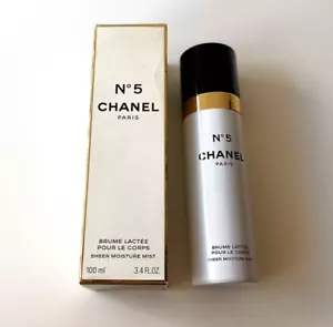 CHANEL No 5 Sheer Moisture Mist (100ml/3.4 oz) Brume Lactee Pour Le Corps - Picture 1 of 3