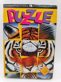 Puzzle Nintendo Nes American Video Vintage Game