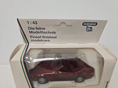 Schabak 1/43 rojo Mercedes SL cupé  Foto 1 de 4