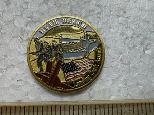 Utah Beach - Landing Craft Assault - D-Day - Normandy Beach Souvenirmünze - Bild 1 von 10