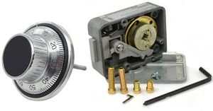 LaGard 3 Wheel Combination Lock - Safe - Vault - LG3330-1777SC - Picture 1 of 2