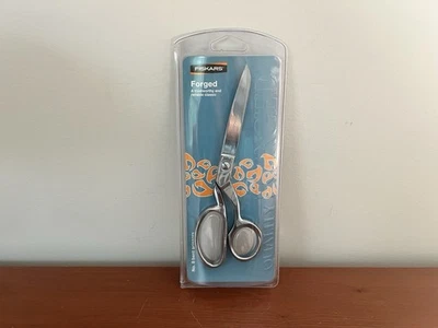 New Sealed Vintage Fiskars No. 8 Bent Scissors Forged Heavy Duty 2006 - Image 1 of 3