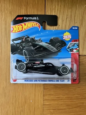 Hot Wheels Mercedes f1 AMG Petronas Formula One Team 2025