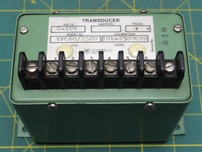 Transductor Ohio Semitronics Modelo VFC60/ 2500, 0-10v Foto 1 de 4