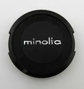 Genuine Minolta MD & MC 57mm Lens Front Snap-On Cap - Picture 1 of 4