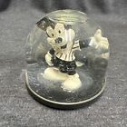 Vintage Mickey Mouse Snow Globe Koziol West Germany Disney. 3” tall