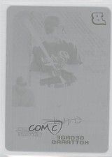 2005 Bowman Chrome Printing Plate Black 1/1 George Kottaras #276 Rookie RC 6z4