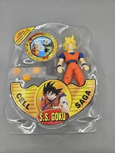 Figura de acción Dragon Ball Z SS Goku Irwin Cell Saga DBZ Irwin arte amarillo RARO - Imagen 1 de 2