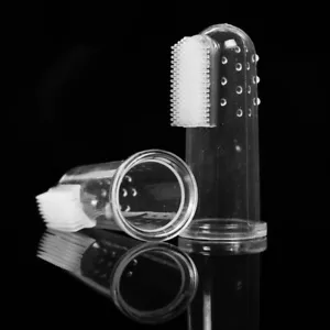 Soft Pet Finger Toothbrush For Cat/Dog - Picture 1 of 9