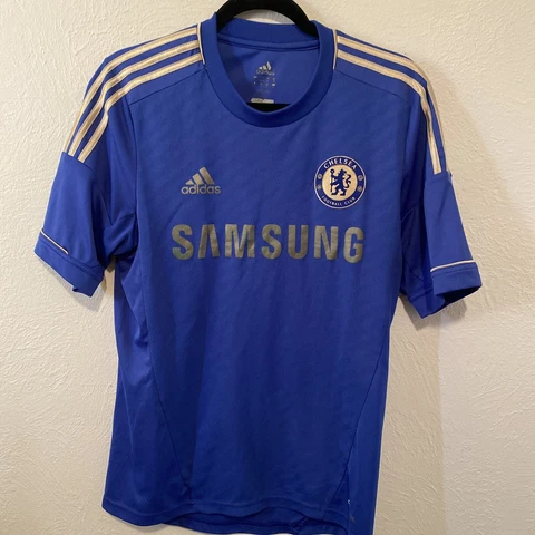 Adidas Chelsea FC BLUE Football Soccer  Jersey 2012  Shirt S Cover