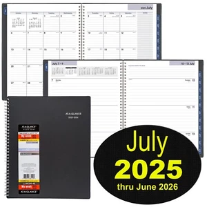 At-A-Glance AYC545-45 2025-2026 July 2025 Weekly Monthly Planner 8-1/2 x 11" - Picture 1 of 6