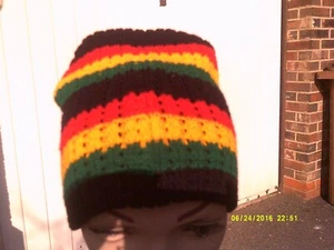 NEW ARRIVAL, Jamaica Rasta  Knit UNISEX  Tam/Beanie Hat   .......SIZE...one size - Picture 1 of 3
