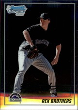 2010 (ROCKIES) Bowman Chrome Prospects #BCP92A Rex Brothers