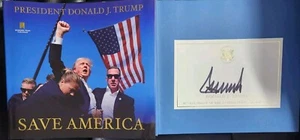 RARE DONALD TRUMP God Bless The USA Bible Book Charlie Kirk Freedom Edition - Picture 1 of 3