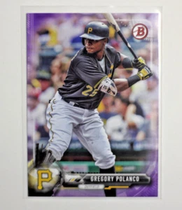 2017 TOPPS BASEBALL GREGORY POLANCO PITTSBURGH PIRATES #'d/250 C6 - Picture 1 of 1