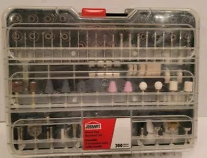 Kit accessori punte utensili rotanti 300 pezzi per elettroutensili tipo rotante Jobmate - Foto 1 di 7