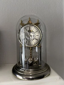 Vintage Bucherer Quartz Clock Battery Operated Working Condition - Picture 1 of 10