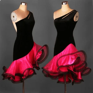 NEU Latino salsa Kleid TanzKleid LatinaKleid Latein Kleid Turnierkleid#F023 - Bild 1 von 13