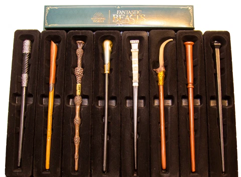 Wizarding World Fantastic Beast Mystery Wands Magical Creatures Cover