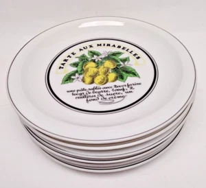 VINTAGE  SET OF (6) TOSCANY COLLECTION VINAIGRETTE SALAD PLATES MADE IN JAPAN - Picture 1 of 8