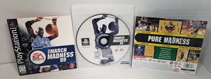 NCAA MARCH MADNESS 99 (PS1) Black Label Disc, Manual & Artwork *NO TRACKING* - Picture 1 of 4