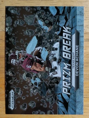 2023 Panini Prizm Draft Picks Prizm Break #12 De'Von Achane - Image 1 of 2