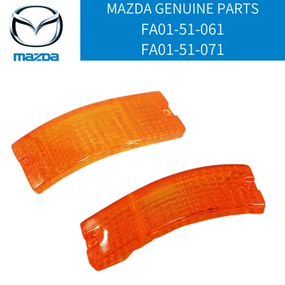 Juego de lentes de señal de giro peine delantero genuino MAZDA RX7 1981-1985 OEM Foto 1 de 2