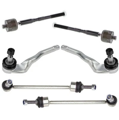 4Matic All Wheel Drive 07-13 for Mercedes-Benz S550 Tie Rods Sway Bar Links 6pc - Image 1 of 4