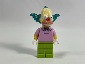 Lego Krusty the Clown The Simpson Minifgure Figure 71005-8 CMF